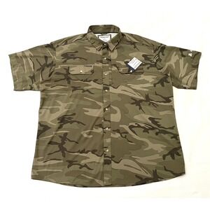 NEW Poncho The Original Camo Shirt XL Breathable Magnetic Pockets Lightweight